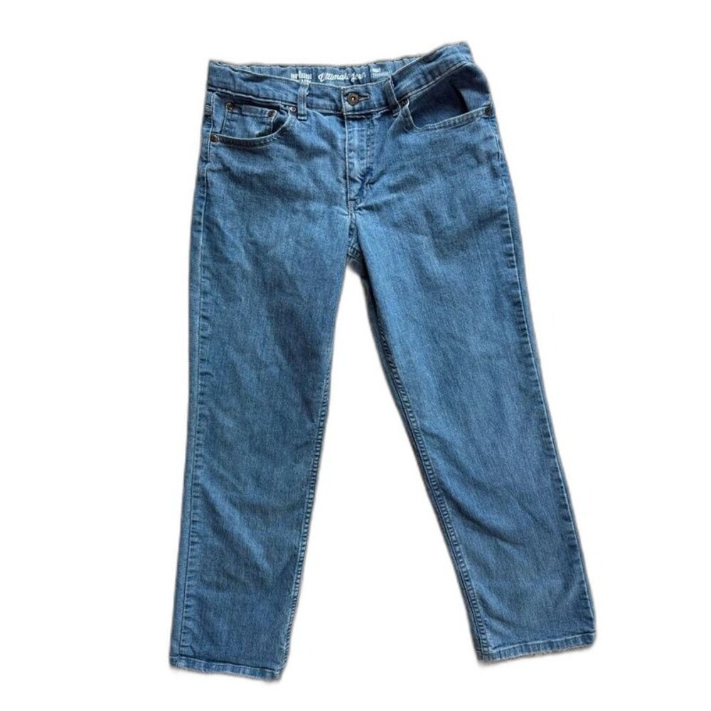 Urban Pipeline Boys Size 14 Husky Straight Leg Stretch Denim Jeans Blue